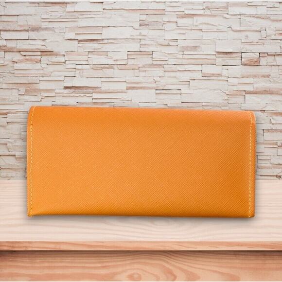 Tory Burch Orange Glasses Case - Picture 2 of 7